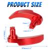 GSTP Motorcycle Saddlebag Latch Kit Saddle Bag Lifter Compatible with Harley Davidson Touring Street Glide, Electra Glide, Road King, Ultra Limited 2014-2021 Red view 2
