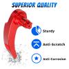 GSTP Motorcycle Saddlebag Latch Kit Saddle Bag Lifter Compatible with Harley Davidson Touring Street Glide, Electra Glide, Road King, Ultra Limited 2014-2021 Red view 3
