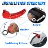 GSTP Motorcycle Saddlebag Latch Kit Saddle Bag Lifter Compatible with Harley Davidson Touring Street Glide, Electra Glide, Road King, Ultra Limited 2014-2021 Red view 4