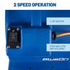 BlueDri Monsoon 1/2 HP, 2550 CFM Air Mover Blower Fan for Water Damage Restoration Carpet Dryer Floor Home and Plumbing Use, Blue, BD-MNSN view 2