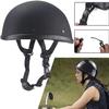 Motorcycle Half Helmet, DOT Approved Adult Men Women Retro Open Face Helmets, Half Shell Helmets for Adults(Matte Black, Small) view 4