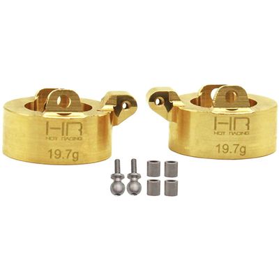 Hot Racing SXTF21XH Extra Heavy Brass Front Steering Knuckle SCX24