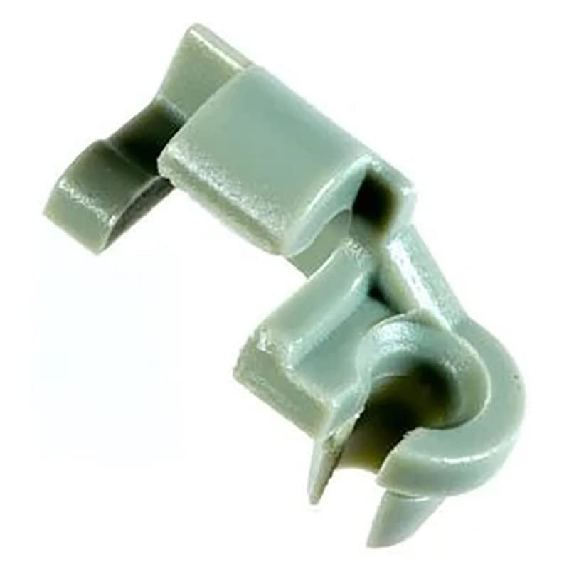 Sherco-Auto Left Hand Side Green Nylon Door Lock Rod Clips Retainer - 5/32" Rod 15/64" Hole - 50 Pack