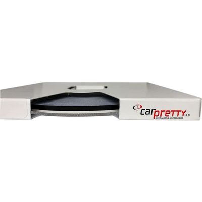 3M 4/16 x 150 Two Color Automotive Vinyl Pinstriping (Black and Silver)