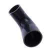 VLOCEMNYE Silicone 90 degree reduce Elbow hose,ID 1 4/5"(46mm)-3 1/10"(80mm) inch,Length 0.334ft(102mm),4-Ply(5.4mm) Reinforced Turbo/Intercooler/Intake Piping Coupler Industrial Hydraulic Hose Black view 2