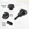 ACROPIX Car Windshield Washer Nozzle Wiper Spray Jet Fit for Dodge for RAM 1500 2500 3500 2009-2010 4805742AB/5113049AA/55077460AA - Pack of 16 Black view 4