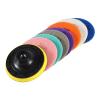 Polishing Pads Disc, One Set Dry Diamond Polishing Pads 100 mm Diameter 4 inch Wet Dry Polishing Pads Disc Granite Marble Concrete Stone Set for Drill Grinder Polisher view 1