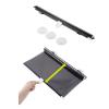 Temporary Car Sun Shade Side Window, Free-Perforated Balcony Suction Cup Sunshade, Blackout Curtain, Versatile Anywhere Portable Lightweight Drape,(Black Mesh Dot),W50*H125cm/W19.68*H49.21in view 1