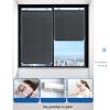 Temporary Car Sun Shade Side Window, Free-Perforated Balcony Suction Cup Sunshade, Blackout Curtain, Versatile Anywhere Portable Lightweight Drape,(Black Mesh Dot),W50*H125cm/W19.68*H49.21in view 4
