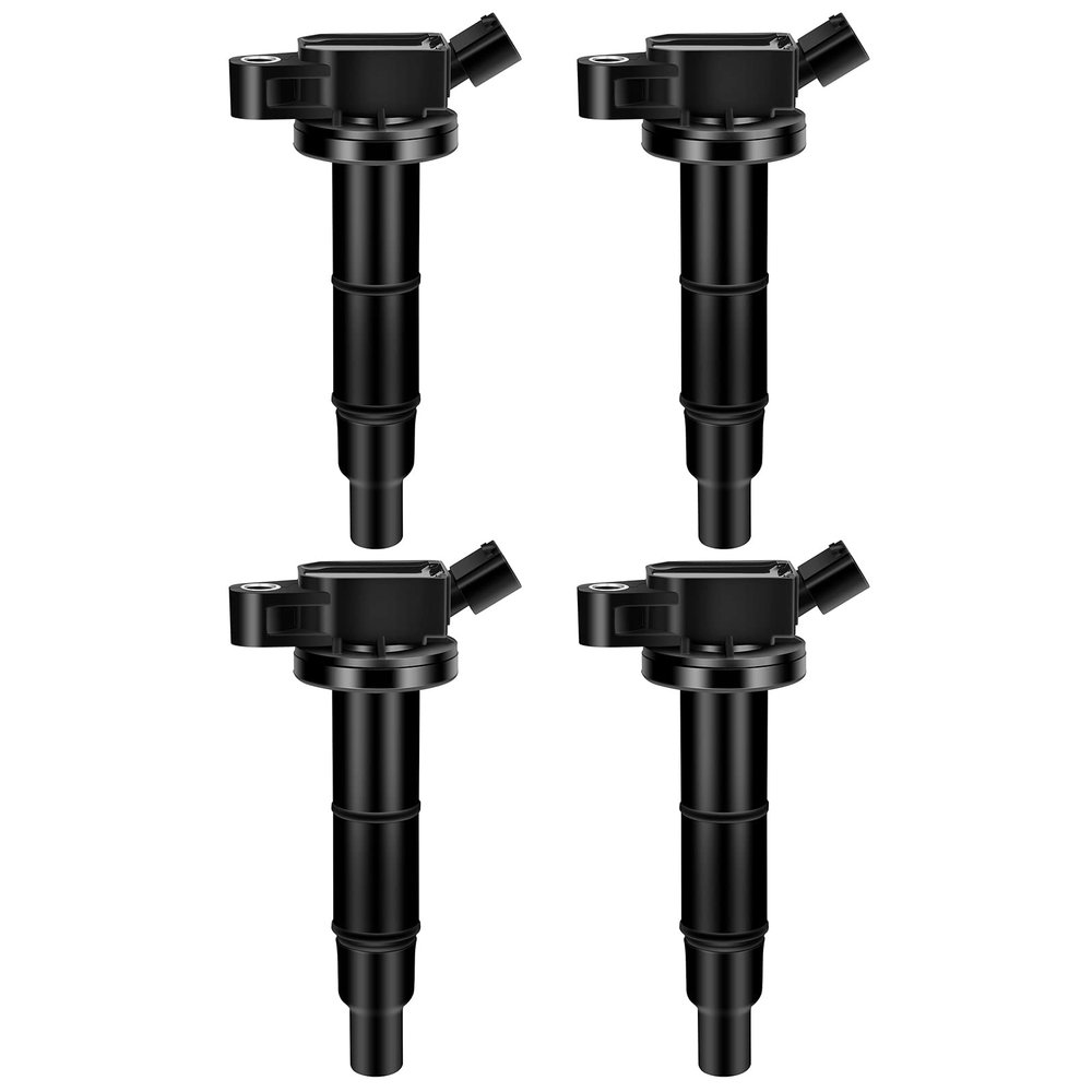 FEIPARTS Set of 4 Ignition Coils Replacement Fit For Toyota Solara 2.4L 2002-2003 for Toyota RAV4 2.4L 2004-2008 for UF333 UF322 UF-322 UF-494