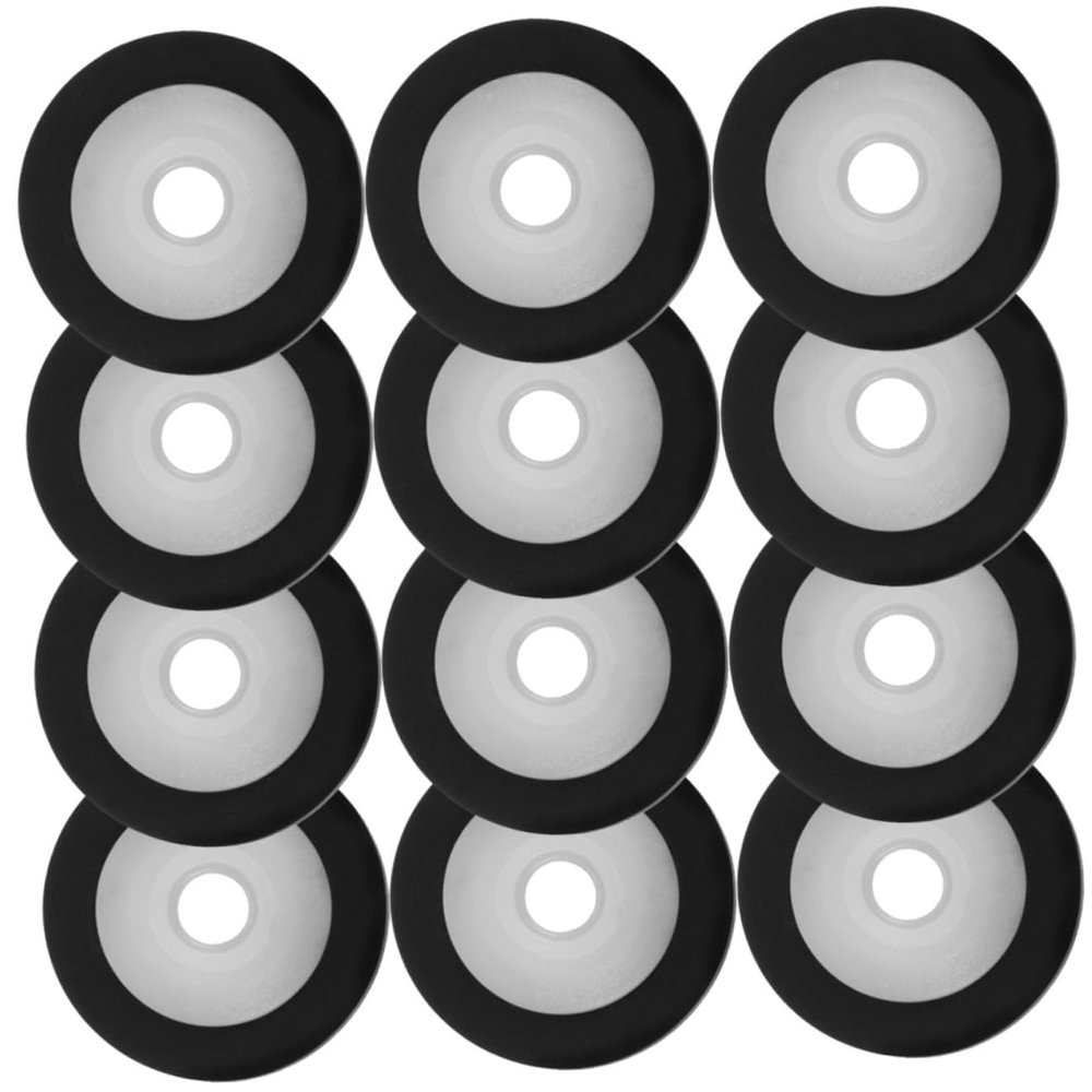 Vaguelly 12pcs Pinch Roller for Cassette Tape Players Bearing Rollers for Video Recorders Compact and Radio Accessories Portable Maintenance Tools
