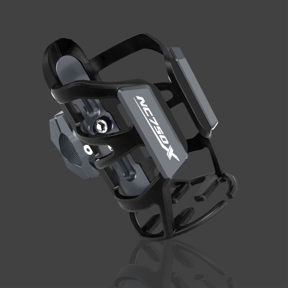 EGEIRA Cup Stand for NC700X NC750X NC700 X NC750 X 2005-2023 2021 2022 2020 2019 2018 2017 Motorcycle Beverage Water Bottle Drink Cup Coffee Holder Mount Drink Holder (Color : NC750X Titanium)