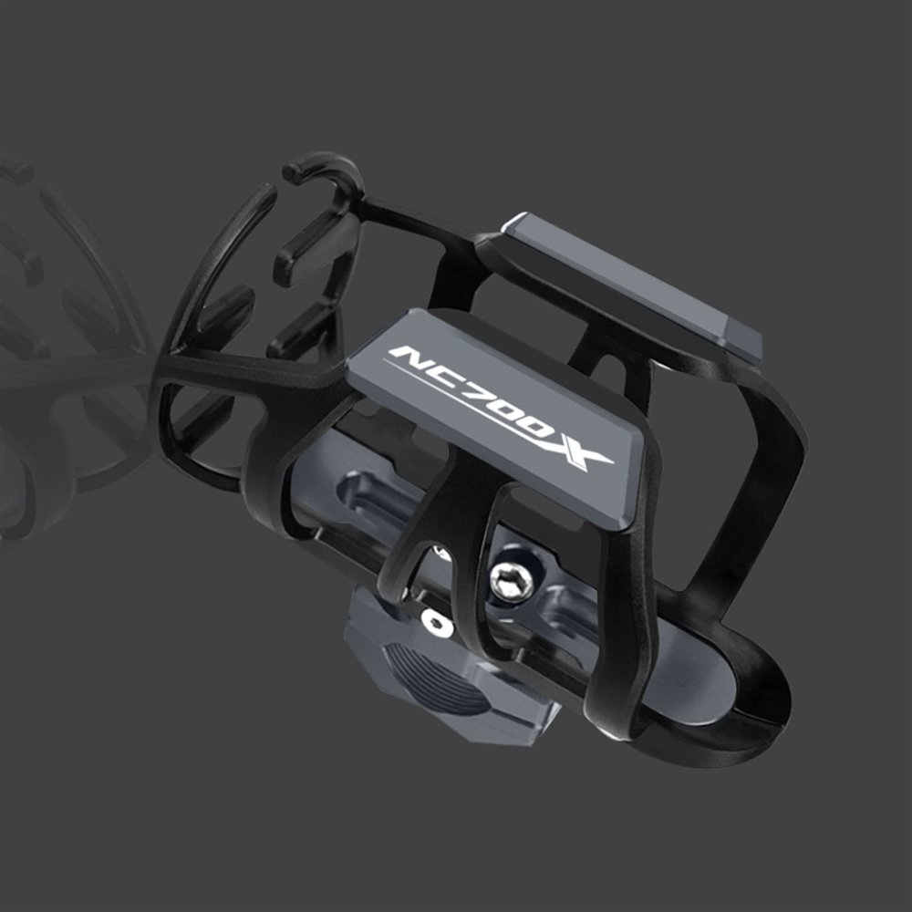 EGEIRA Cup Stand Motorcycle Beverage Water Bottle Drink Cup Coffee Holder Mount for NC700X NC750X NC700 X NC750 X 2005-2023 2021 2022 2020 2019 2018 2017 Drink Holder (Color : NC700X Titanium)