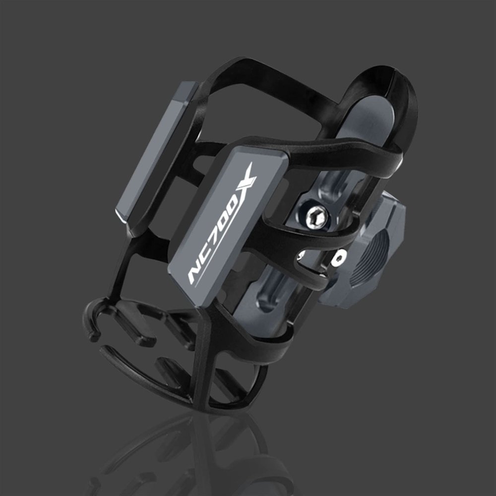 EGEIRA Cup Stand for NC700X NC750X NC700 X NC750 X 2005-2023 2021 2022 2020 2019 2018 2017 Motorcycle Beverage Water Bottle Drink Cup Coffee Holder Mount Drink Holder (Color : NC700X Titanium)