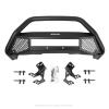 Go Rhino RC4 Bull Bar w/Hole for 20" Single Row LED Light Bar & Mounting Brackets | Mild Steel, Textured Black | 542970T | Fits 2019-2021 Chevrolet Silverado 1500; 2022 Chevrolet Silverado 1500 LTD view 1