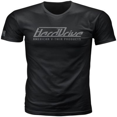 HardDrive 800-02022X: Tee Black/Grey 2X