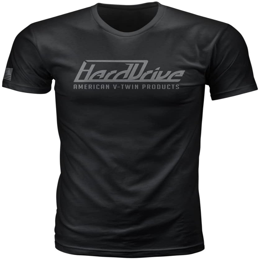 HardDrive 800-02022X: Tee Black/Grey 2X