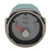 VeeThree Boat Oil Level Gauge 781562PDFB | 2 Inch Silver White view 1
