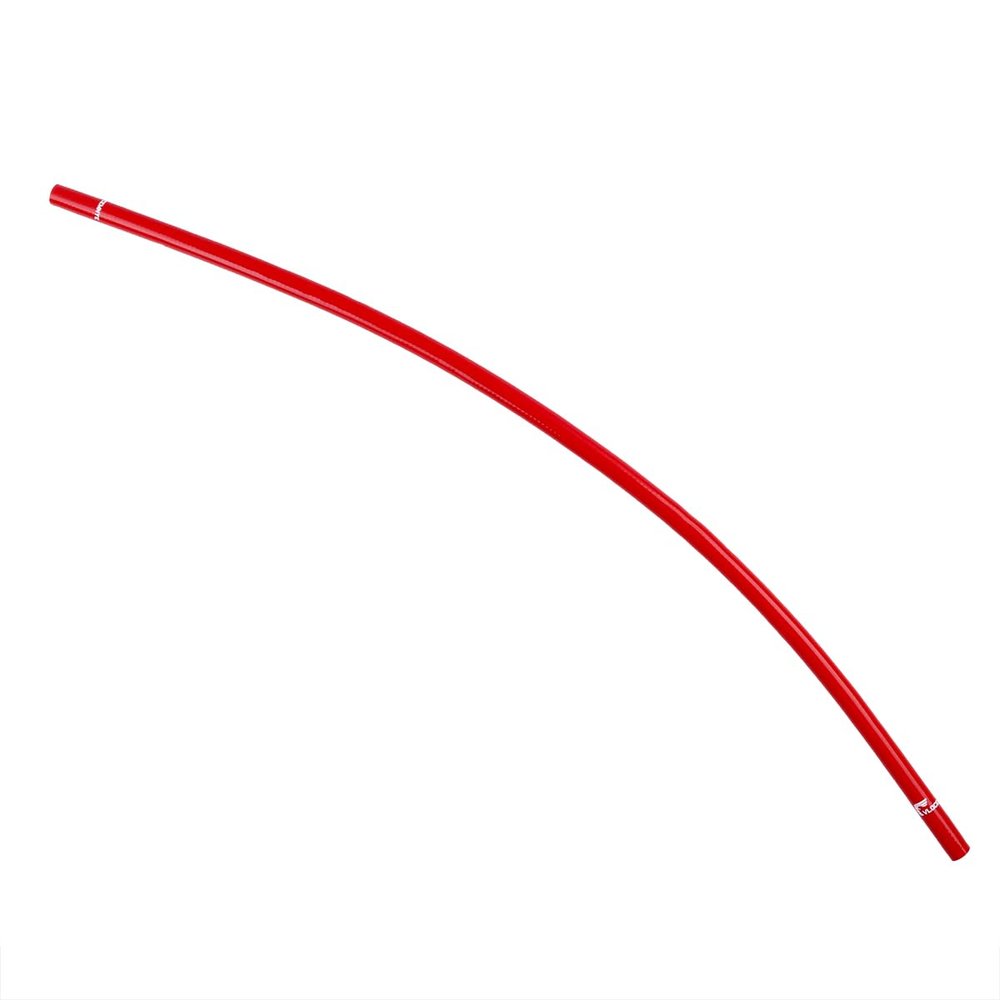VLOCEMNYE Silicone Straight Coupler Hose,ID 0.37"(10mm),Length 3.28 ft (1000mm) 1 meter,3-Ply (4.5mm) Reinforced Turbo/Intercooler/Intake Piping Coupler Industrial Hydraulic Hoses Red