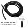 X AUTOHAUX 4mm 9.84ft Universal Car Silicone Vacuum Hose Pipe Tubing Water Air Line Tube Black view 3
