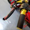 ihreesy Motorcycle Brake Handle Cover,2 Pieces Motorcycle Brake Clutch Lever Protective Cover Universal Brake Lever Cover Silicone Grips Non-Slip Brake Lever Handle Cover Cycling Accessory,Gray view 2