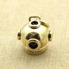 1Pcs Brass Cartoon Submarine car Keychain Pendant Rectangular Hanging Loop Hand Piece Jewelry Pendant Box Hanging() view 4