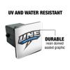 GRAPHICS & MORE University of New England Secondary Logo Tow Trailer Hitch Cover Plug Insert 2" view 2