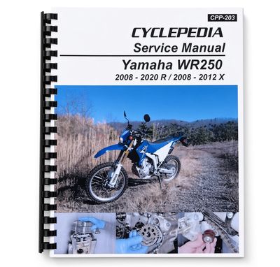 i5motorcycle Service & Repair Manual for Yamaha WR250 WR250R WR250X WR 250 250R 250X 2008-2023