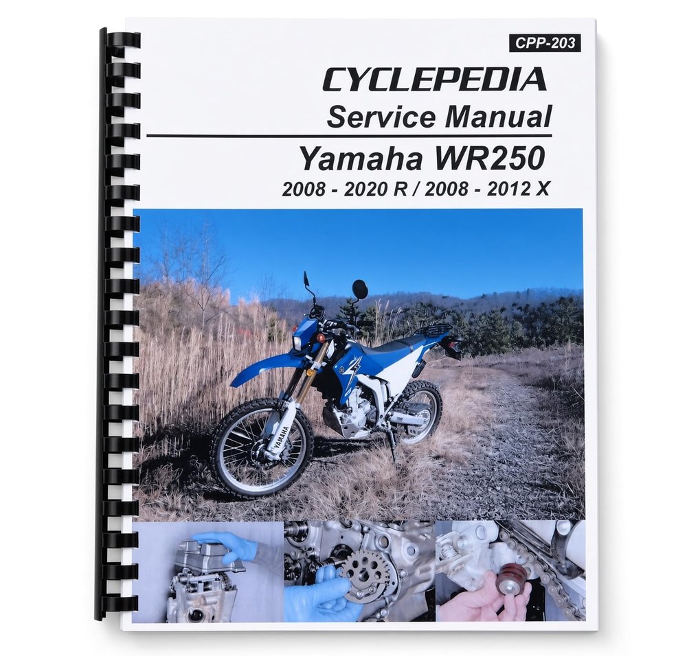 i5motorcycle Service & Repair Manual for Yamaha WR250 WR250R WR250X WR 250 250R 250X 2008-2023