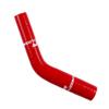 VLOCEMNYE Silicone 45 degree reduce Elbow hose,ID 1 1/10"(28mm)-1 1/3"(35mm) inch,Length 4 inch (102mm),4-Ply(5.4mm) Reinforced Turbo/Intercooler/Intake Piping Coupler Industrial Hydraulic Hose Red view 1