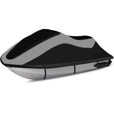 XYZCTEM Jet Ski Cover, Waterproof Upgraded Oxford Fabric Personal Watercraft Cover with Reflective Air Vent, Fits Seadoo, Yamaha, GTX, Kawasaki, Honda, Polaris (3 Seater 126" to 135" L)