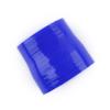 VLOCEMNYE Silicone Straight Coupler Hose,ID 2"(52mm)-2 3/5"(67mm) inch,Length 3 inch(76mm),4-Ply (5.4mm) Reinforced Turbo/Intercooler/Intake Piping Coupler Industrial Hydraulic Hoses Blue view 1