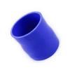 VLOCEMNYE Silicone Straight Coupler Hose,ID 2"(52mm)-2 3/5"(67mm) inch,Length 3 inch(76mm),4-Ply (5.4mm) Reinforced Turbo/Intercooler/Intake Piping Coupler Industrial Hydraulic Hoses Blue view 3