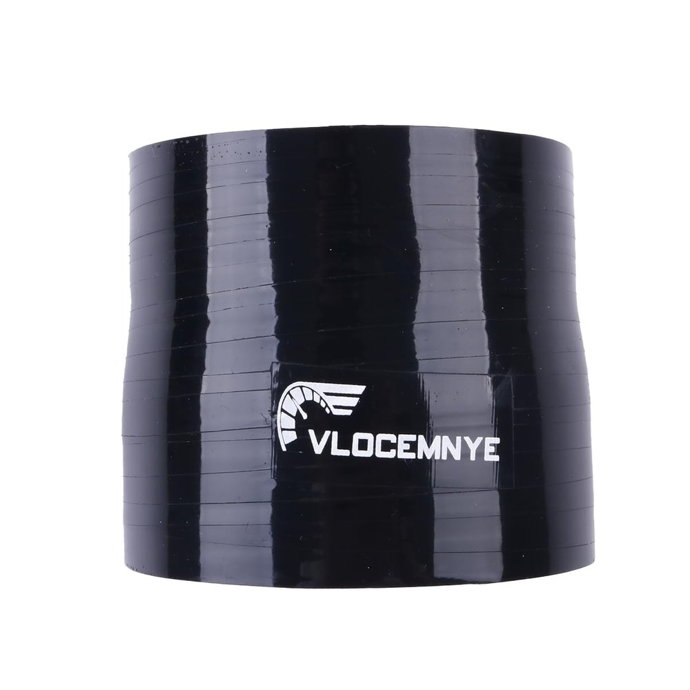 VLOCEMNYE Silicone Straight Coupler Hose,ID 3/5"(16mm)-4/5"(22mm) inch,Length 3 inch(76mm),4-Ply (5.4mm) Reinforced Turbo/Intercooler/Intake Piping Coupler Industrial Hydraulic Hoses Black