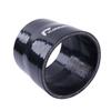 VLOCEMNYE Silicone Straight Coupler Hose,ID 3/5"(16mm)-4/5"(22mm) inch,Length 3 inch(76mm),4-Ply (5.4mm) Reinforced Turbo/Intercooler/Intake Piping Coupler Industrial Hydraulic Hoses Black view 2