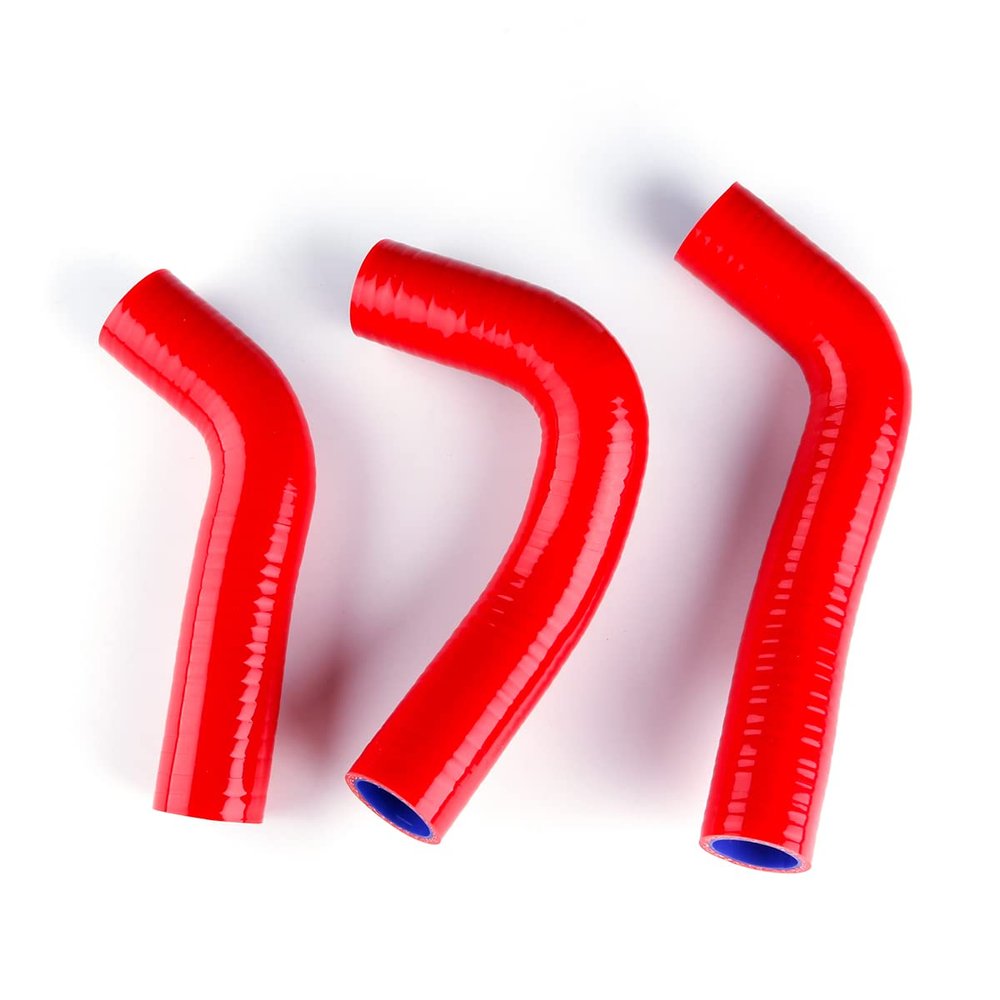 ZAP Performance Silicone Radiator Hose Kit Fit For Mazda Miata MX5 MX-5 1.8L NA8C BPZE 1994-1997 (Red)