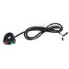Horn Turn Switch Button, for Mountain E Bike, Electric Scooter, 3 in 1 Light Horn Turn Switch Button, can Be Easily Mounted and Save Space view 3