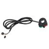 Horn Turn Switch Button, for Mountain E Bike, Electric Scooter, 3 in 1 Light Horn Turn Switch Button, can Be Easily Mounted and Save Space view 4