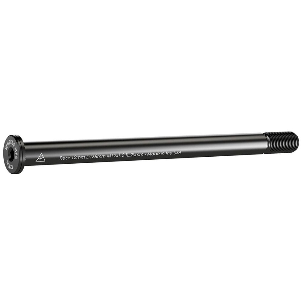 Wheels Mfg Thru-Axle Rear 12mm 1.0x168mm - Blk