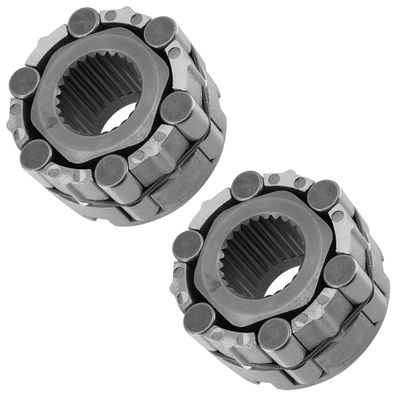 Caltric 2x Front Wheel Hub Clutch compatible with Polaris Xplorer 250 4X4 2000-2002/300 4X4 1996-1999 / Big Boss 400L 6X6 1995-1997/500 6X6 1998-1999