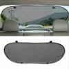 Car Sun Shade for Rear Window, Riloer UV Protection Folding Auto Window Sunshade, Universal Mesh Back Window Visor with Suction Cups (19.7in x 39.4in) view 1