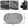 Car Sun Shade for Rear Window, Riloer UV Protection Folding Auto Window Sunshade, Universal Mesh Back Window Visor with Suction Cups (19.7in x 39.4in) view 2