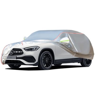 ACHETE Car Covers are Suitable for Mercedes-Benz GLA 200/ 200d/ 220d/ 250/ 250e SUV,Water, Rain, Sun and Snow Resistant Oxford Fabric Car Cover,with Side Door Zip (Color : White, Size : GLA 250)