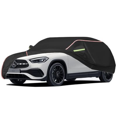 ACHETE Car Covers are Suitable for Mercedes-Benz GLA 200/ 200d/ 220d/ 250/ 250e SUV,Water, Rain, Sun and Snow Resistant Oxford Fabric Car Cover,with Side Door Zip (Color : Black, Size : GLA 250)