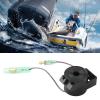 Boat Alarm, Universal Outboard Engine Remote Control Box with Warn Alarm and Outboard Buzzer 816492A1 Single Double Key Panel view 2