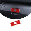 TongSheng for Tacoma 2015 2016 2017 2018 2019 2020 2021 2022 2023 Soft Carbon Fiber 3D Sticker Inner Glove Box Handle Buckle Cover Trim Interior Car Accessories (Red Carbon Fiber) view 1