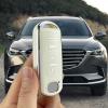 Yuebutor Key Fob Cover Case Compatible with Mazda 3/6/8 Miata MX-5 CX-5 CX-9 RX-8 Atenza Accessories Shell (White) view 4