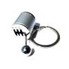 JINZHOUFZ Creative Auto Part Model Gear Box Metal Keychain Six-Speed Manual Transmission Shift Lever Keyring Key Chain (Silver) view 1