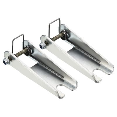 PATIKIL 3 Inch Hook Safety Latch Kit, 2 Pack Metal Towing Receiver Hitch Replacement 77mm for Clevis Hook Trailer, Silver