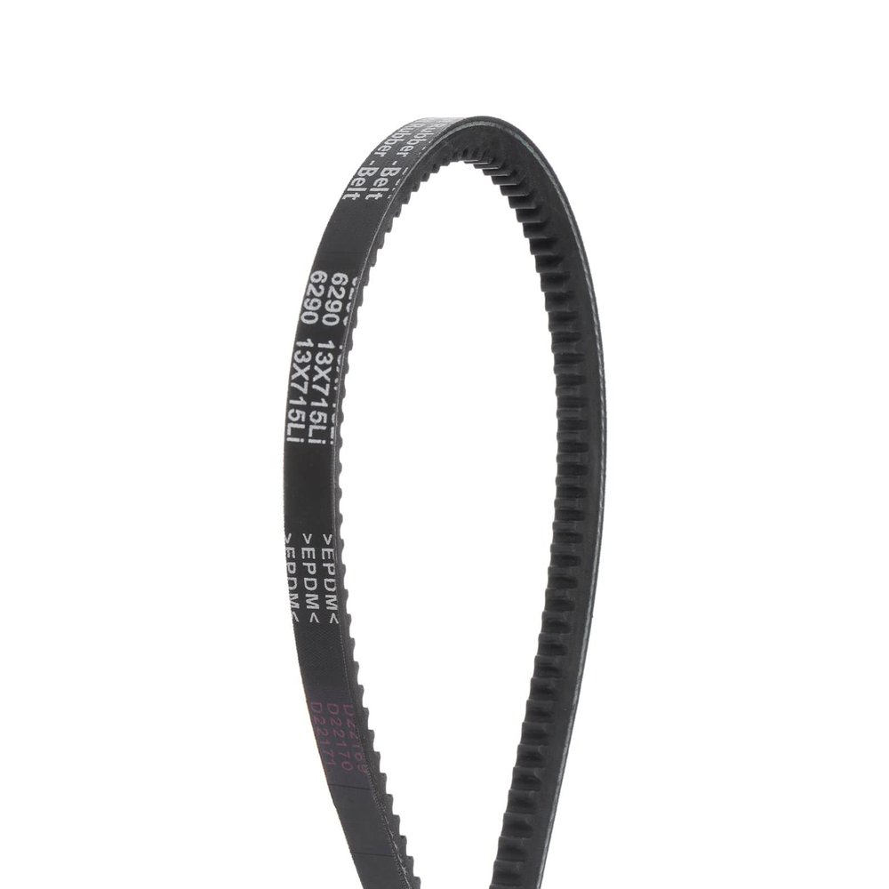 HARFINGTON 13x715 Cogged V-Belts AX Section Drive Raw Edge Belt 715mm Inner Girth 13mm Width 8mm Thickness EPDM for Power Transmission